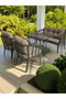 Hanah Home Conjunto de Jardín Manolya Gris